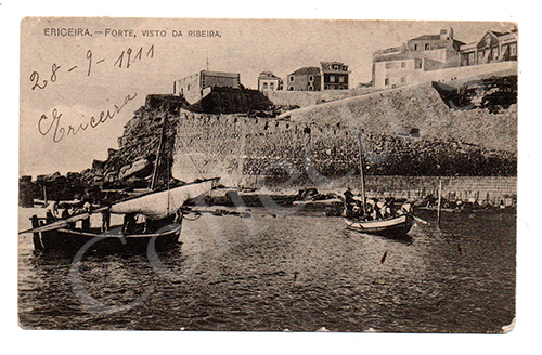 Fort seen from Ribeira, 1911
