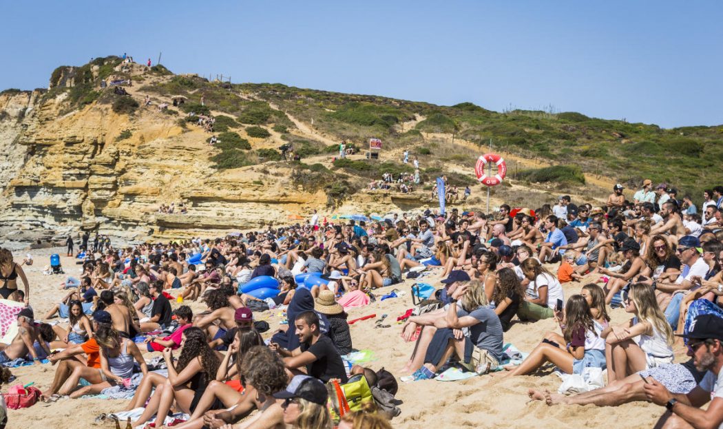 World Surf League at Ribeira d'Ilhas