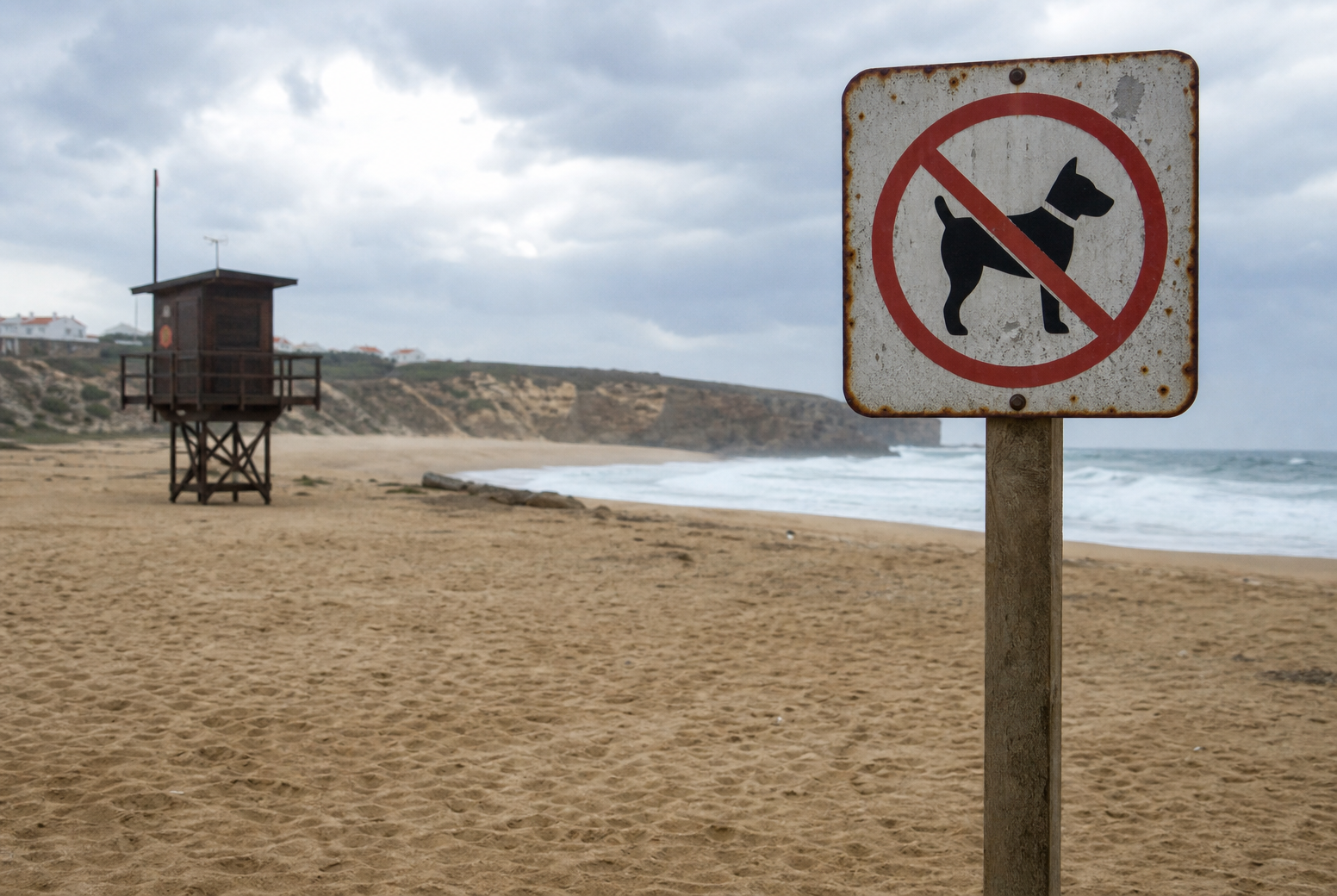 Dog Killed by Another Dog at Praia do Matadouro, Renewing Calls to Enforce Ericeira's Leash Rules